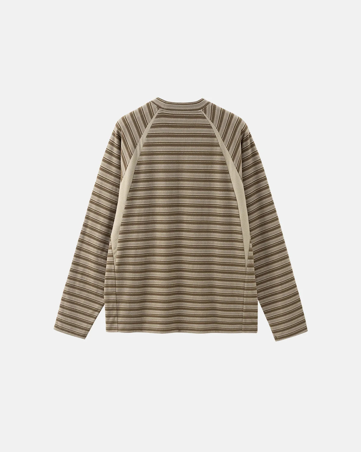 Patchwork Striped Long Sleeve Tees | LCDEGO Streetwear