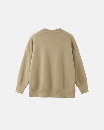 Crew Neck Knit Sweater| LCDEGO Streetwear