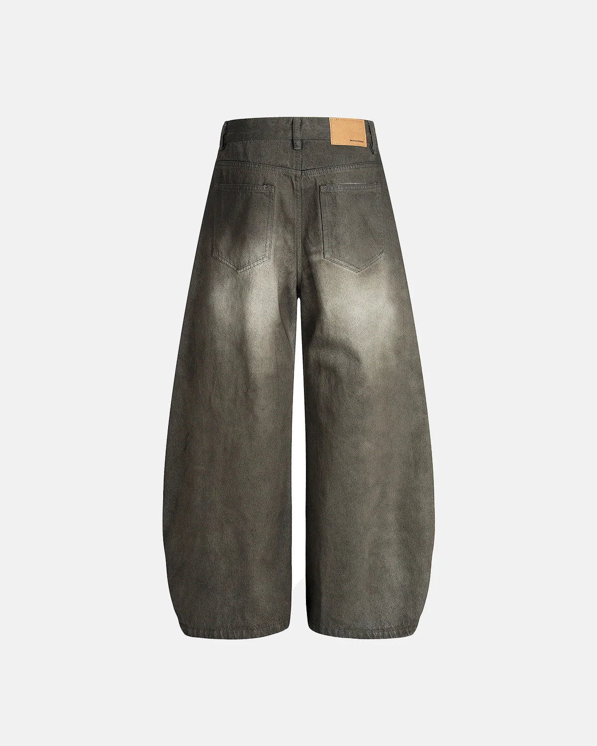 Dirty Acid Wash Baggy Jeans | LCDEGO Streetwear