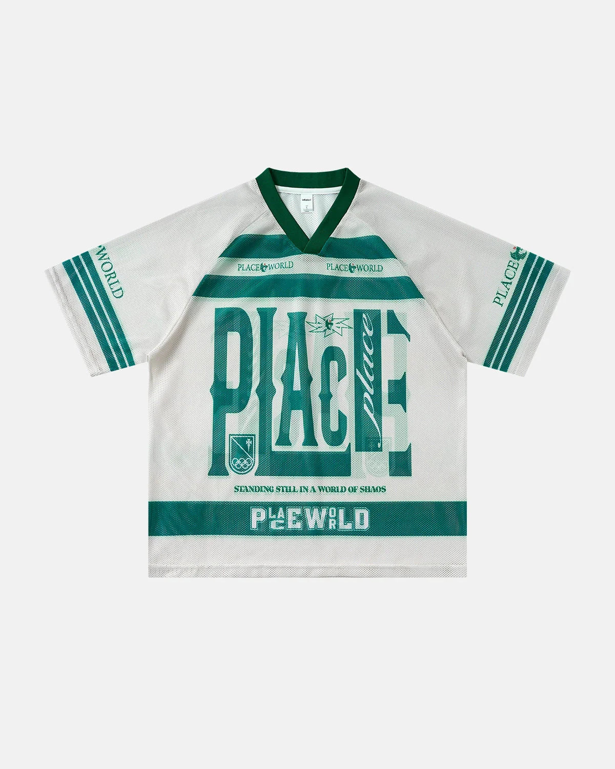 Oversized Letter Mesh Jersey | LCDEGO Streetwear