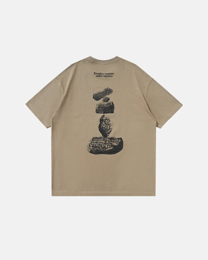 3D Graphic Printing Cotton Tshirt | LCDEGO Streetwear