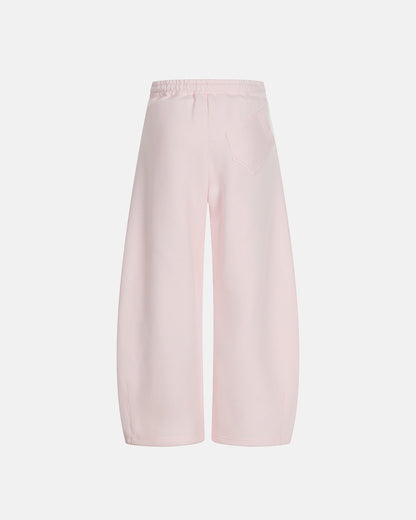 Curved Seam Wide-Leg Sweatpants | LCDEGO Streetwear
