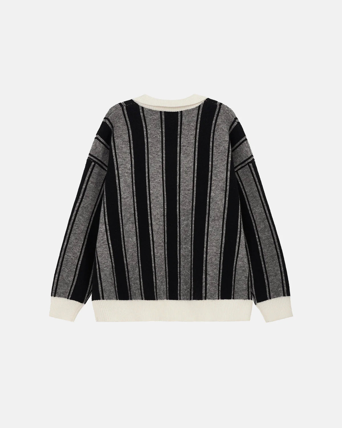 Retro Striped Jacquard Sweaters | LCDEGO Streetwear