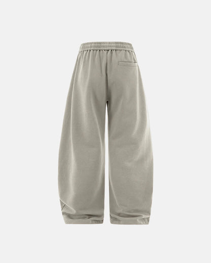 Garment Wash French Terry Straight-leg Sweatpant | LCDEGO Streetwear