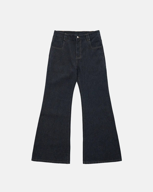 Super Raw Flared Baggy Jeans | LCDEGO Streetwear