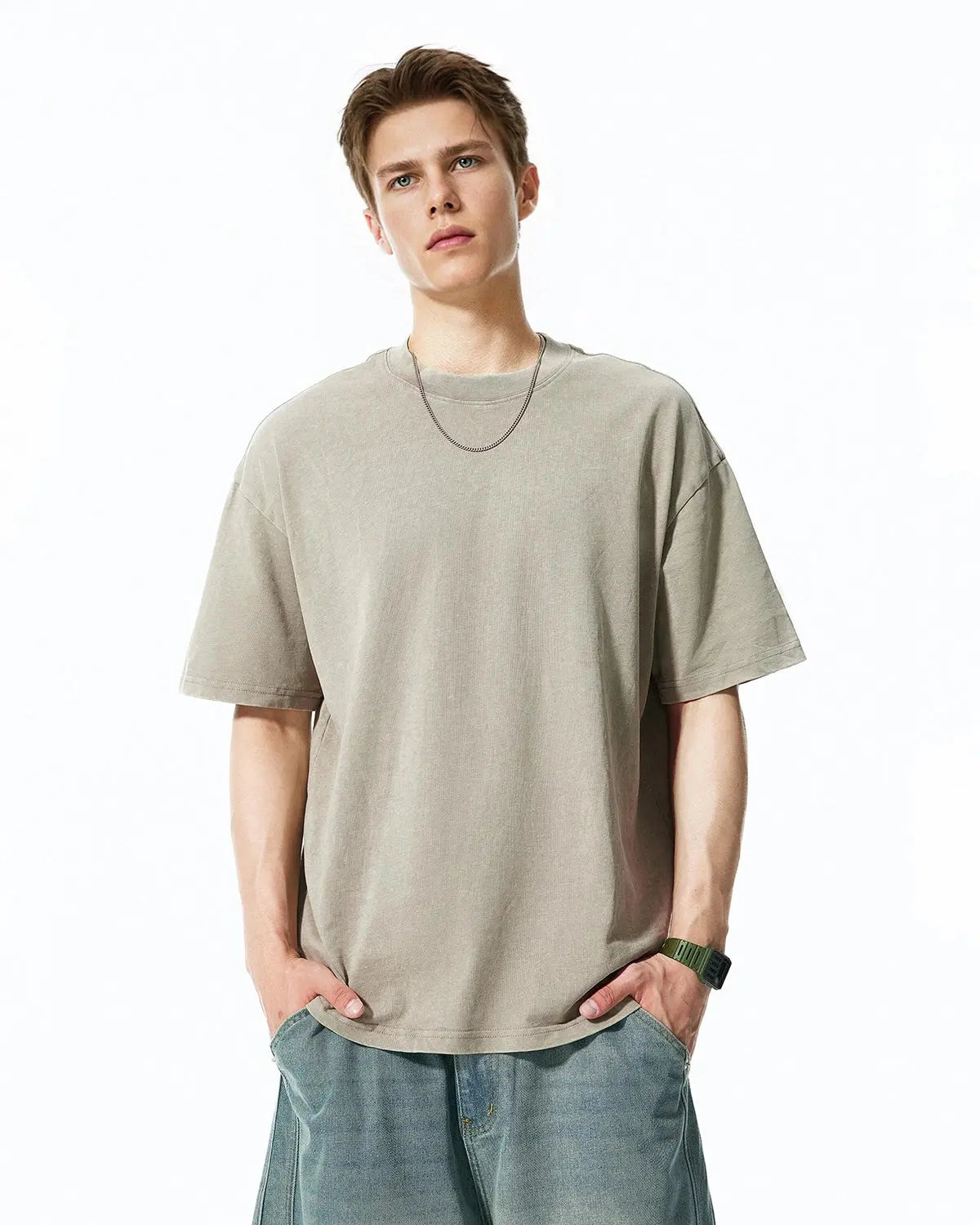 Snow Flakes Wash Tees | LCDEGO Streetwear