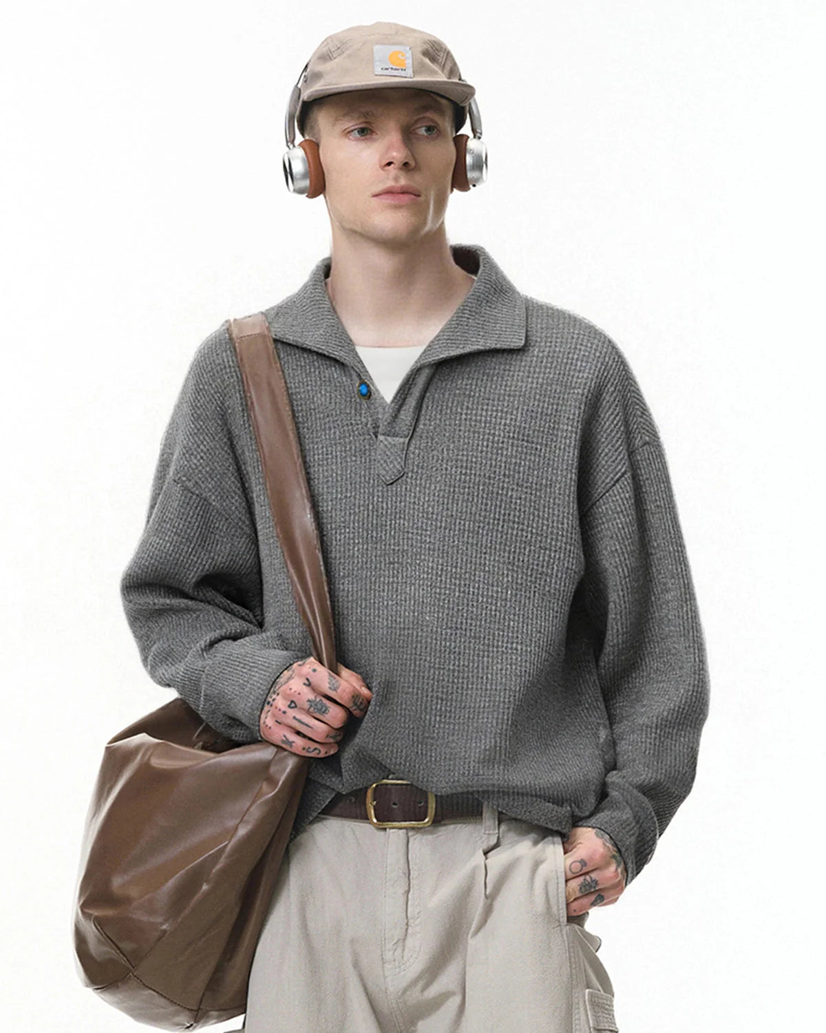 Old Money Style Knitwear POLO Shirts | LCDEGO Streetwear