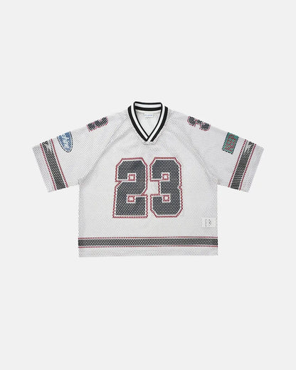 23 Patchwork Mesh Jersey | LCDEGO Streetwear