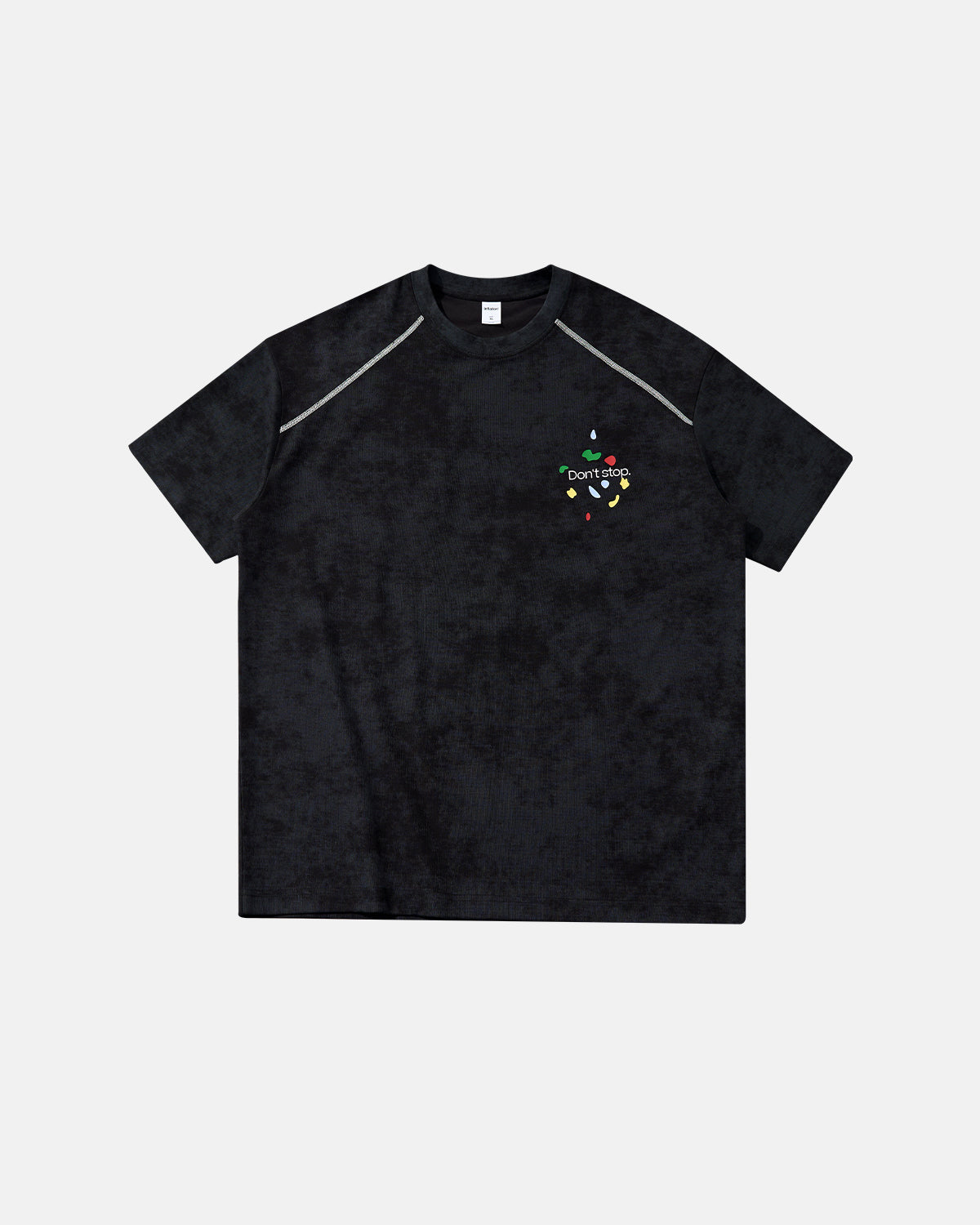 Snow Washed Puff Print T-Shirt | LCDEGO Streetwear