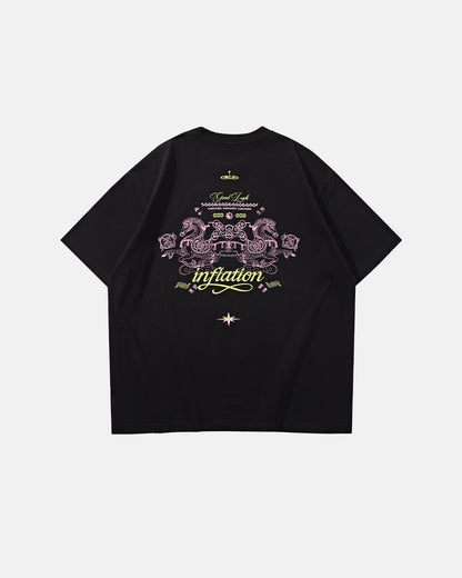 "Money on the Way" Cotton T-shirt | LCDEGO Streetwear