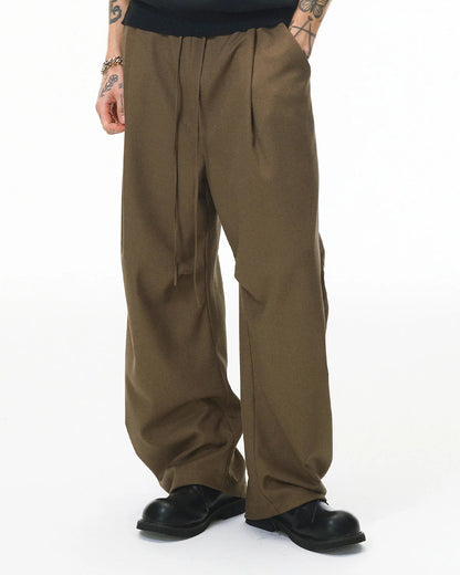 Cotton Linen Wide-leg Pants | LCDEGO Streetwear