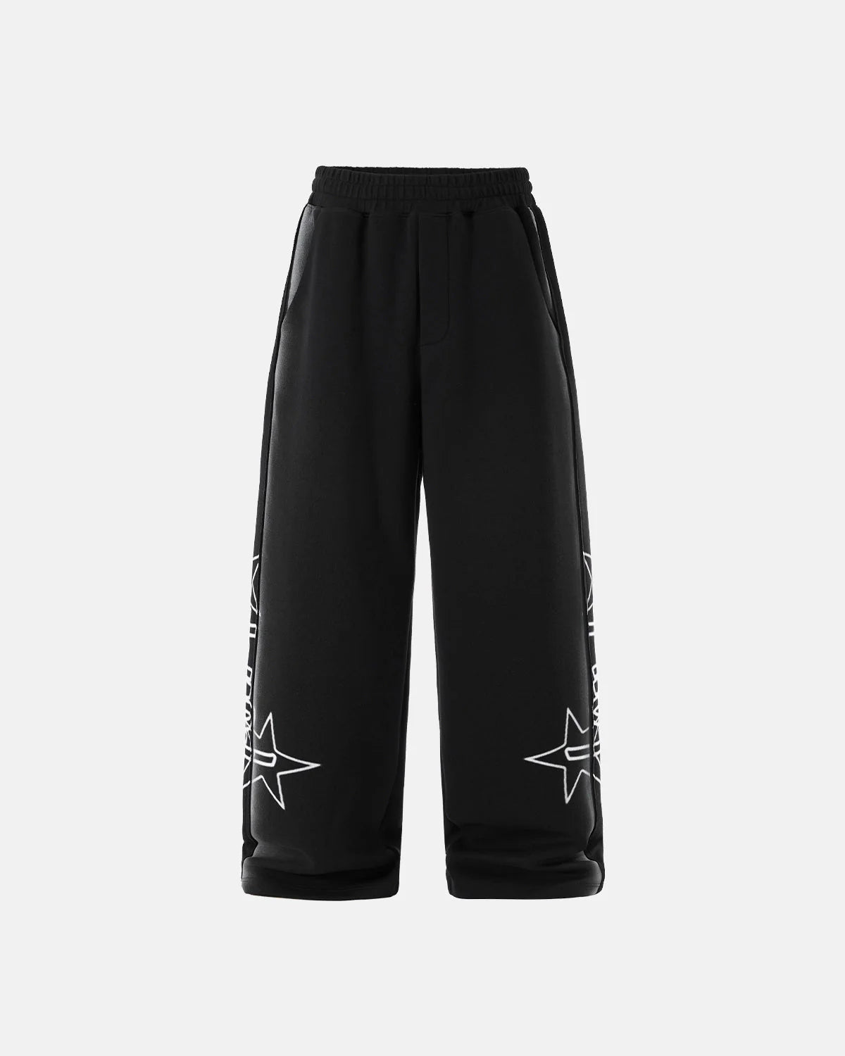 Stitching Spray-Painted Graffiti Sweatpant | LCDEGO Streetwear