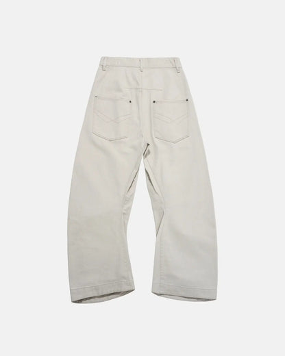 Stitching Flare Baggy Jeans | LCDEGO Streetwear