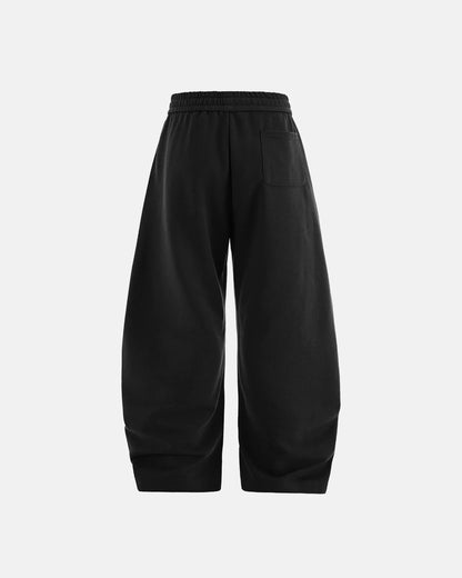 Grey French Terry Barrel Sweatpant | LCDEGO Streetwear