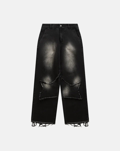 Star Baggy Jeans| LCDEGO Streetwear
