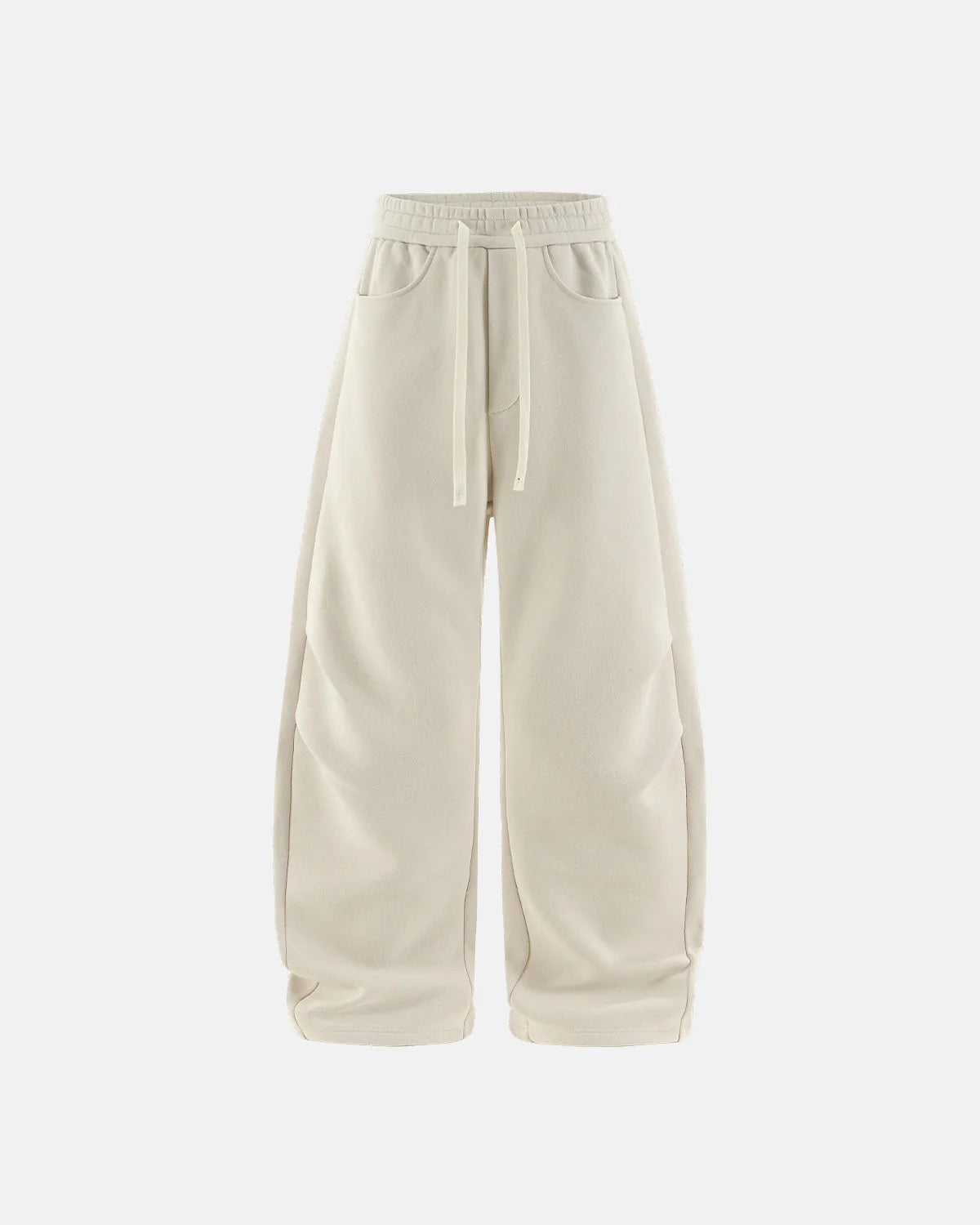 Solid Color Fleece Barrel Sweatpant | LCDEGO Streetwear