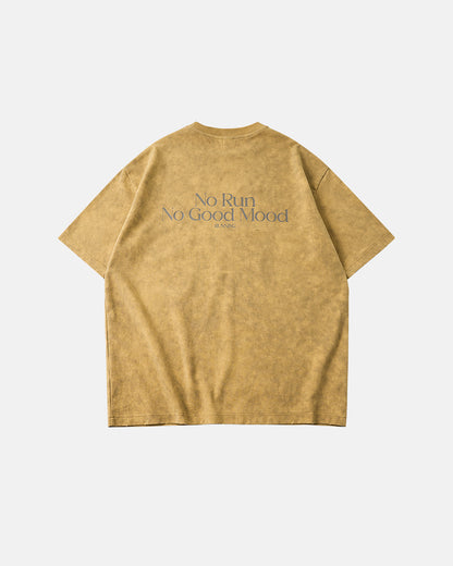 Distressed Tie-Dye Reflective Print T-Shirt | LCDEGO Streetwear