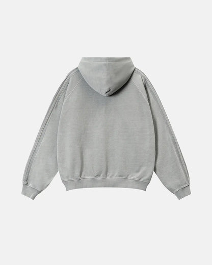 Frayed Seam Acid Wash Hoodies | LCDEGO Streetwear