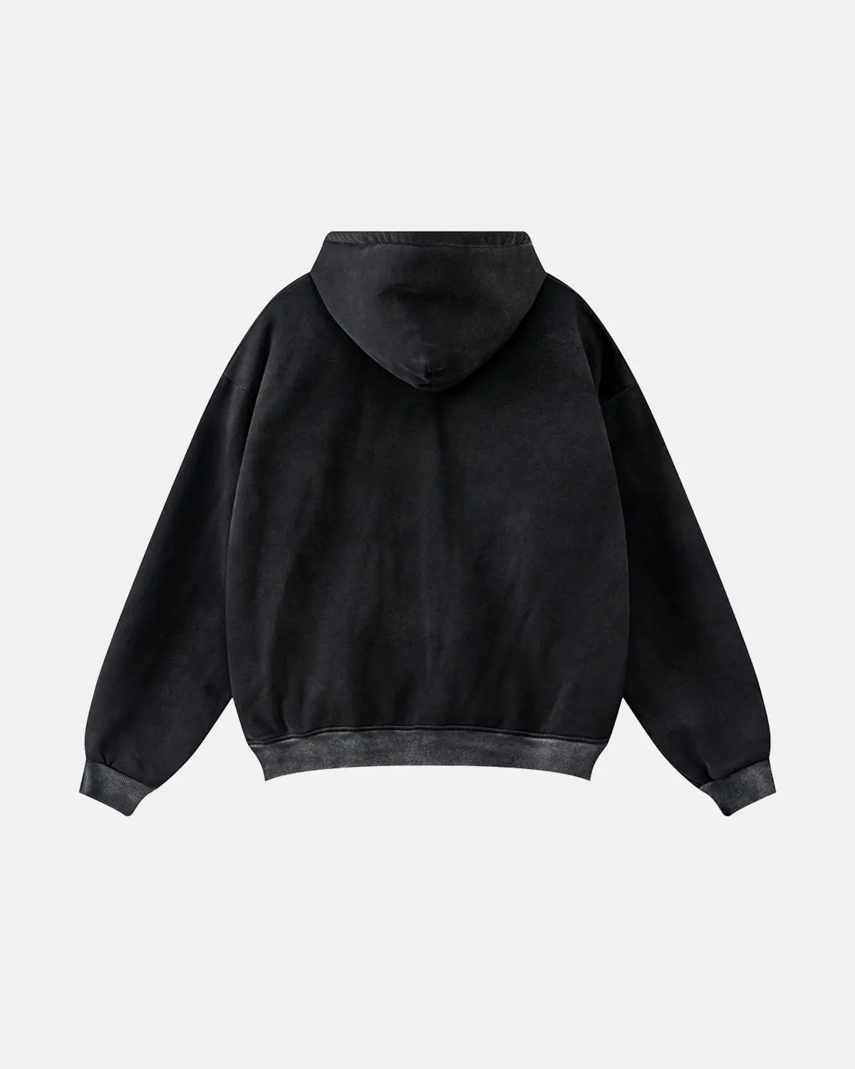 Striped Acid Wash Zip Up Hoodies | LCDEGO Streetwear