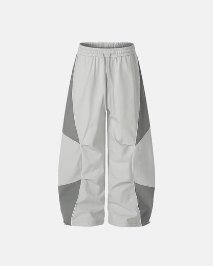 Contrast Panel Baggy Track Pants | LCDEGO Streetwear