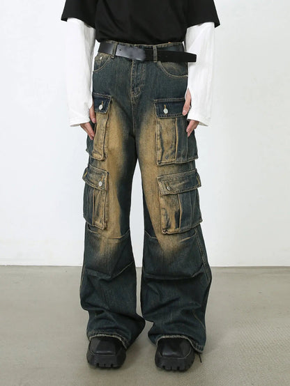LCDEGO High Street Cargo Jeans