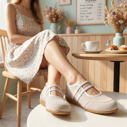 Women's All-Season Ballet Style Mary Jane Casual Shoes|LCDEGO