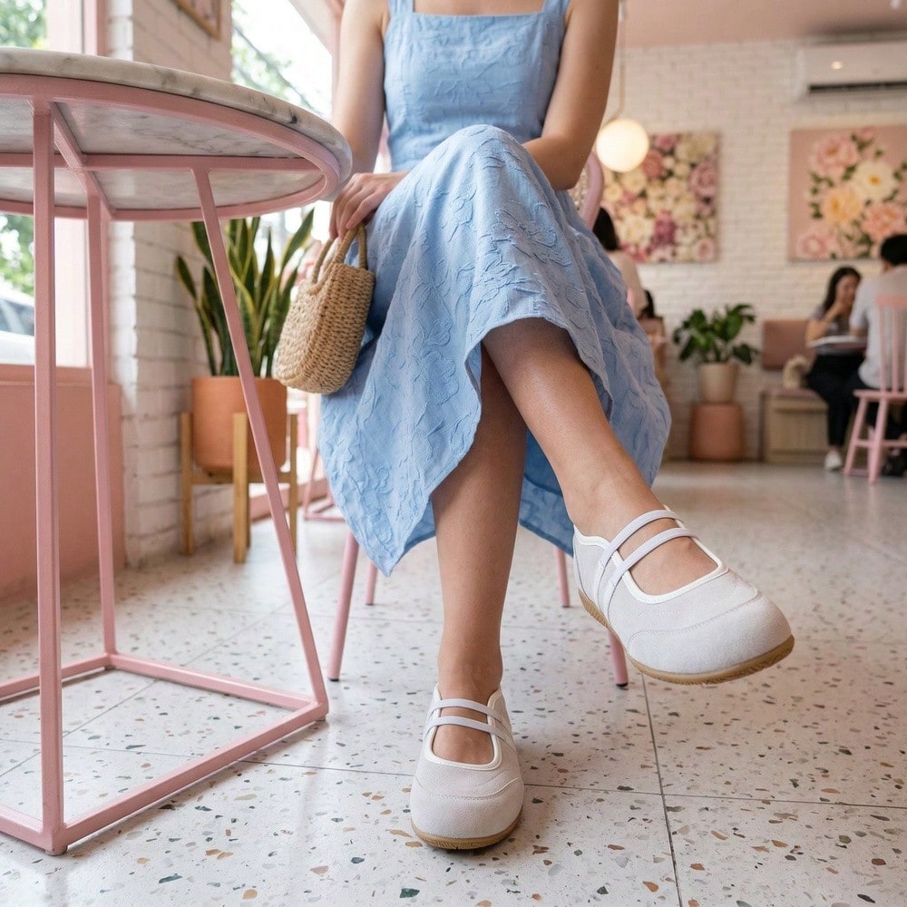 Women's All-Season Ballet Style Mary Jane Casual Shoes|LCDEGO