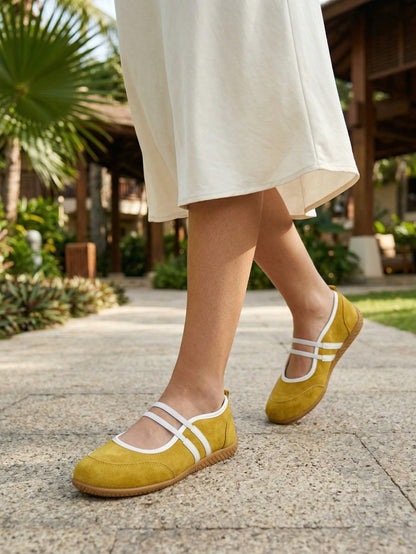 Women's All-Season Ballet Style Mary Jane Casual Shoes|LCDEGO