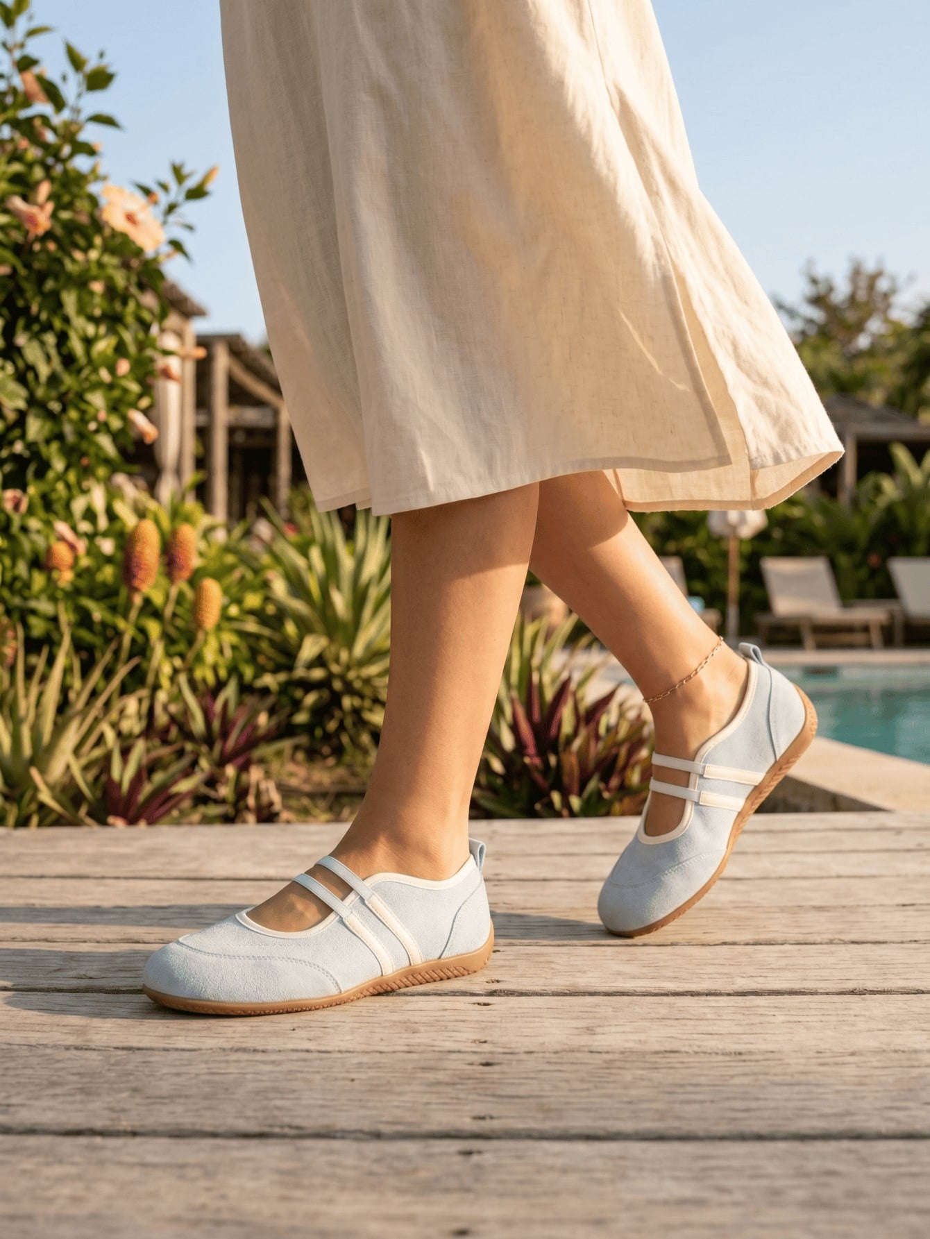 Women's All-Season Ballet Style Mary Jane Casual Shoes|LCDEGO