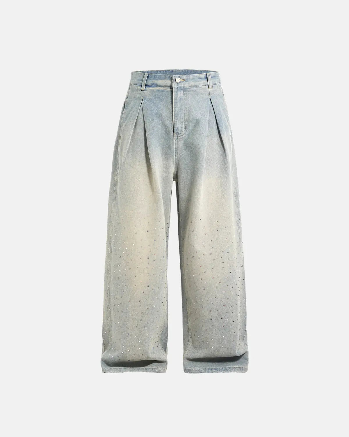 Acid Washed Super Baggy Jeans | LCDEGO Streetwear