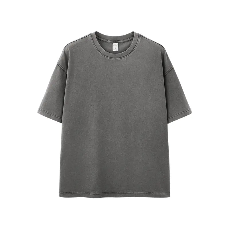 Distressed Oversized Washed Tees | LCDEGO Streetwear
