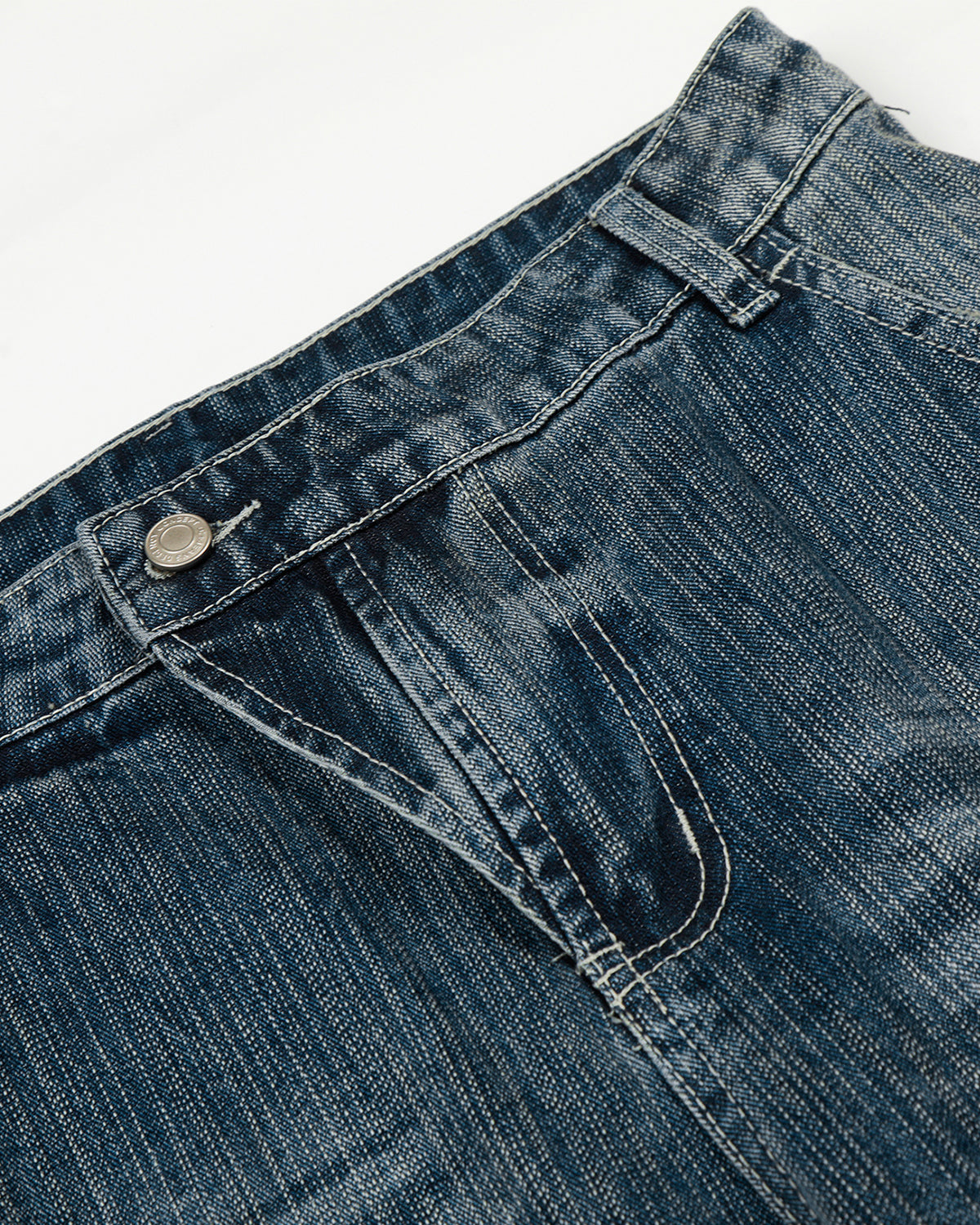 Bamboo Textured Barrel Jeans | LCDEGO Streetwear
