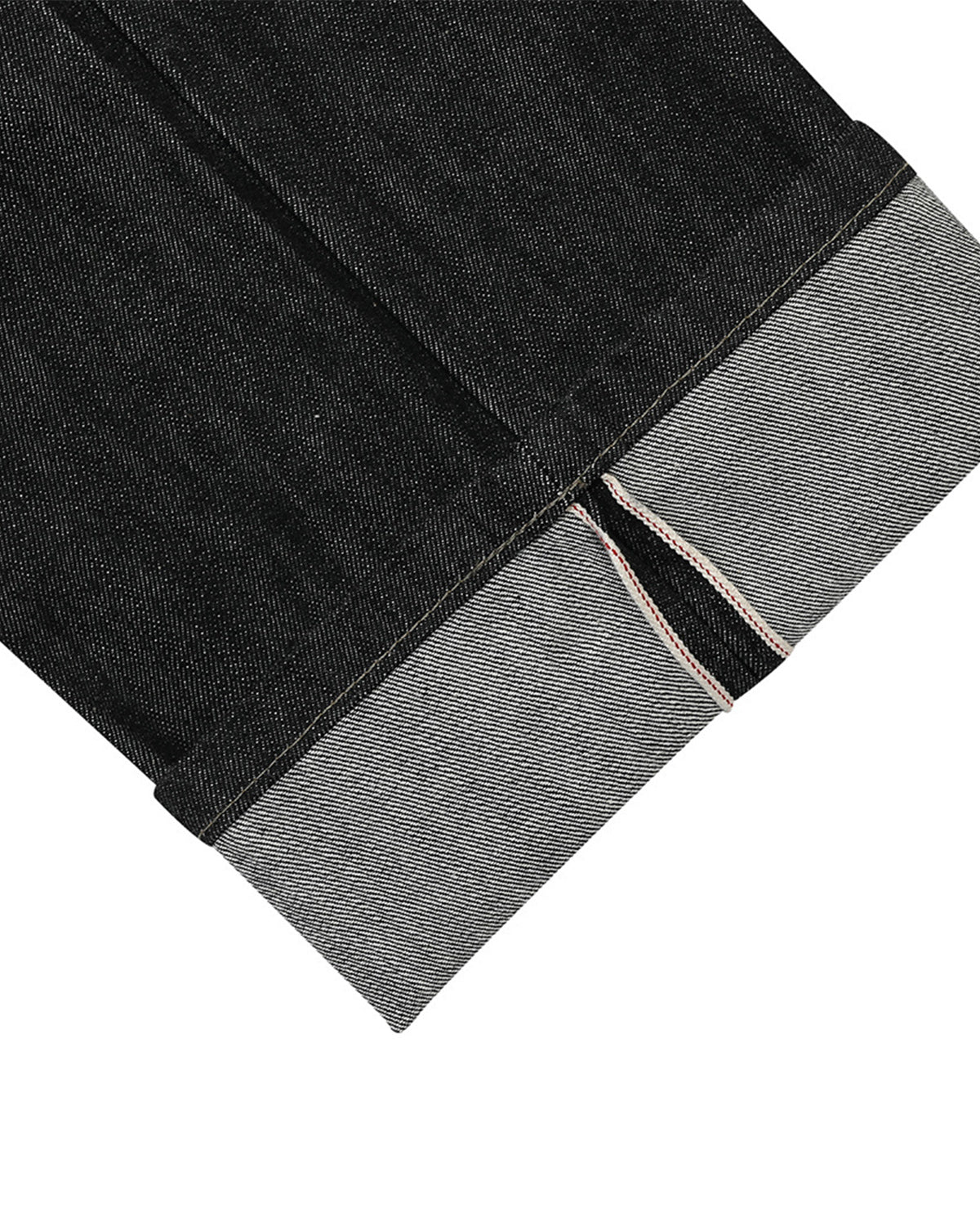Raw Straight-leg Denim Pants | LCDEGO Streetwear