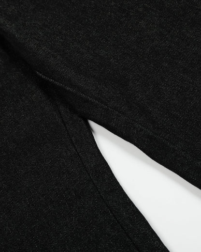 Black Stitching Barrel Jeans | LCDEGO Streetwear