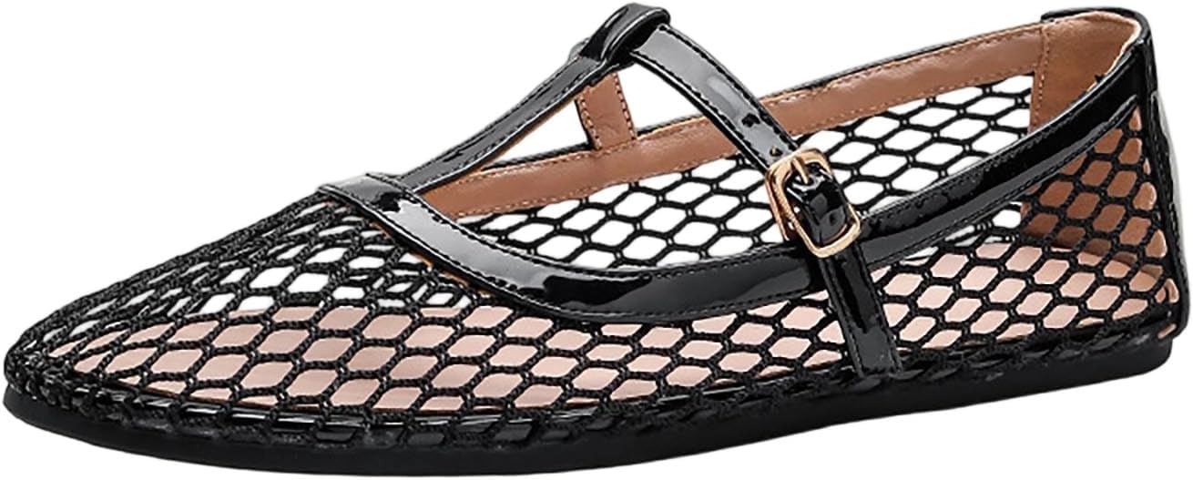 Women's Closed-toe Knit Slip-on Loafers|LCDEGO