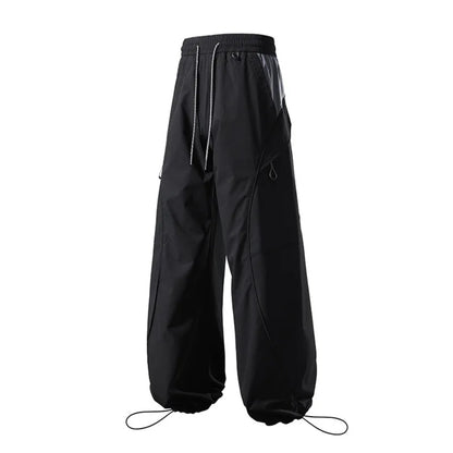 Outdoor Waterproof Quick Dry Sport Hiking Pant Men Women Loose Casual Techwear Track Cargo Pant Joggers Sweatpants Trousers