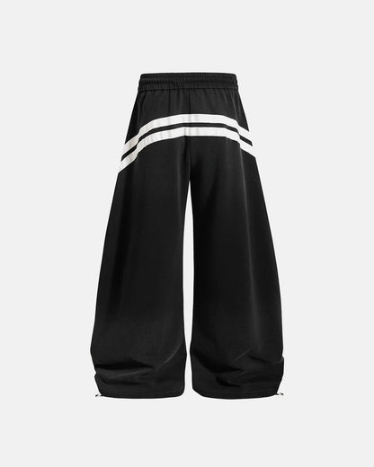 Washed Stripe Barrel Sweatpants | LCDEGO