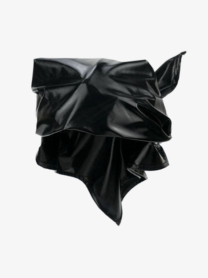 PU Leather Tie Back Bandana