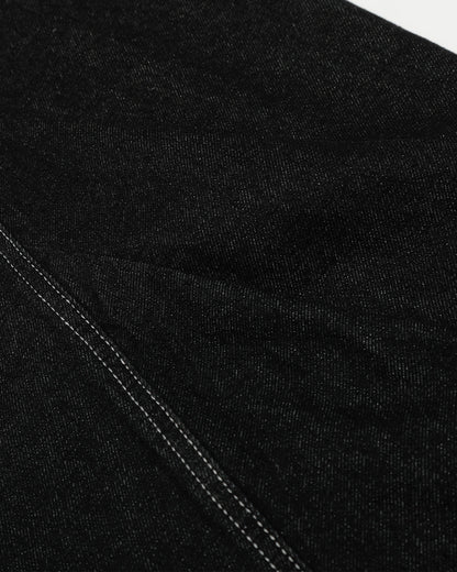 Black Stitching Barrel Jeans | LCDEGO Streetwear