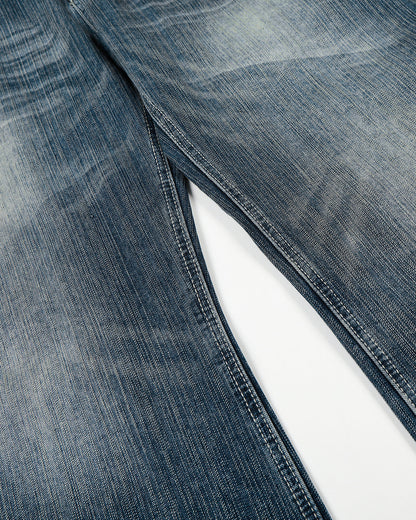 Bamboo Textured Barrel Jeans | LCDEGO Streetwear