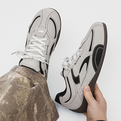 Couple's Fashion Casual Sneakers, British Low-Top Flat Racing Shoes, Lightweight Comfortable Street Trendy Shoes