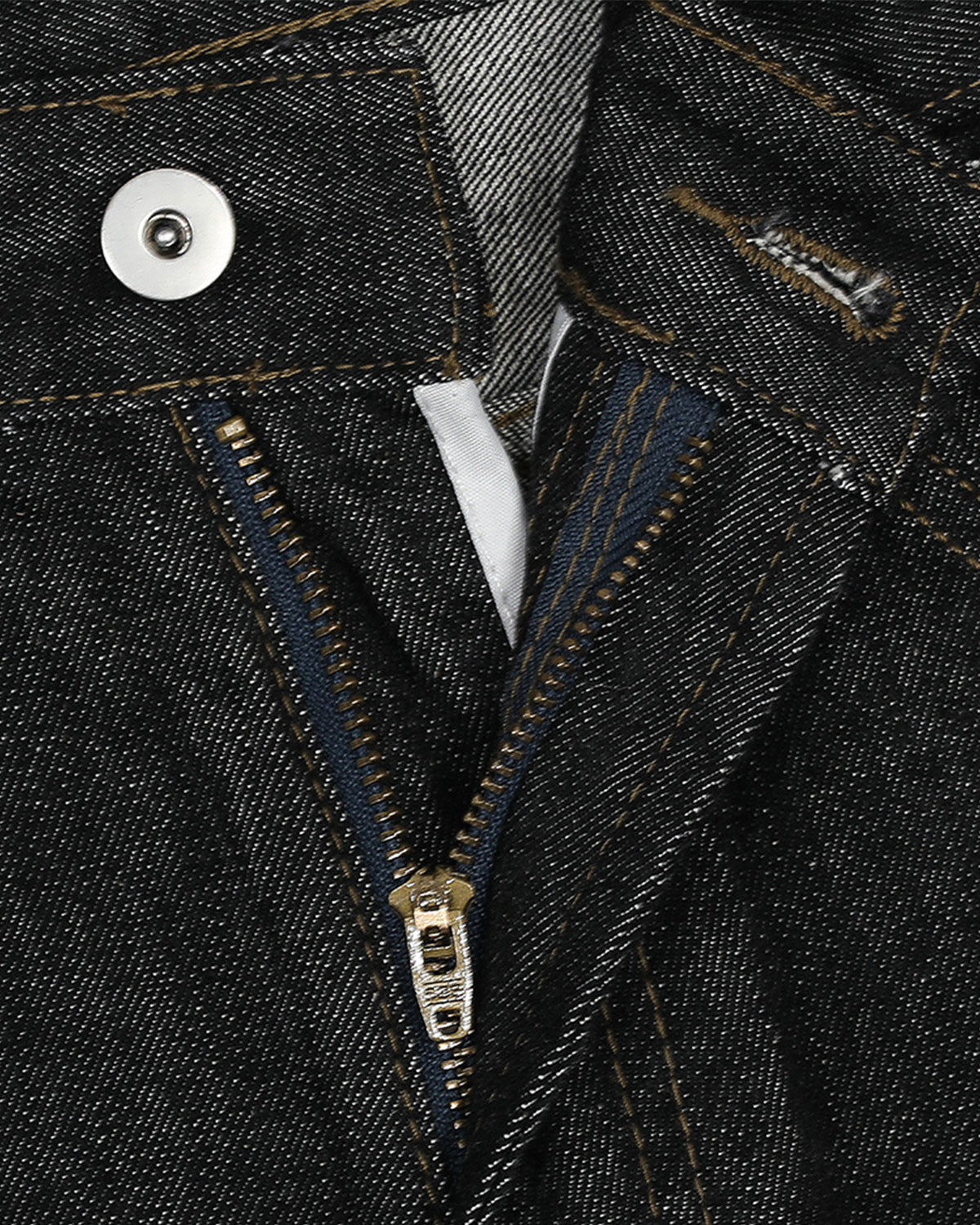 Raw Straight-leg Denim Pants | LCDEGO Streetwear