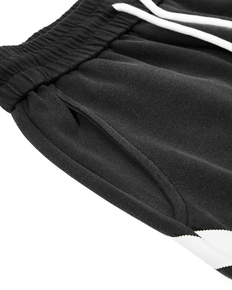 Washed Stripe Barrel Sweatpants | LCDEGO