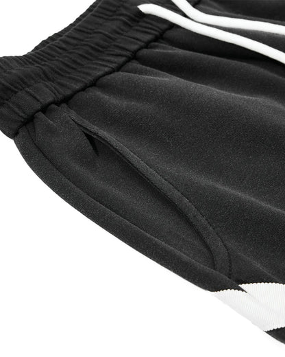 Washed Stripe Barrel Sweatpants | LCDEGO