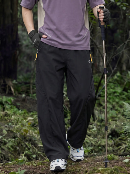 Unisex Lightweight Water-Resistant Fit Durable Hiking Pants|LCDEGO