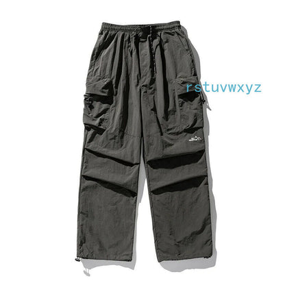 Parachute Cargo Pants Men Oversize Outdoor Casual Trousers Male Waterproof Pants