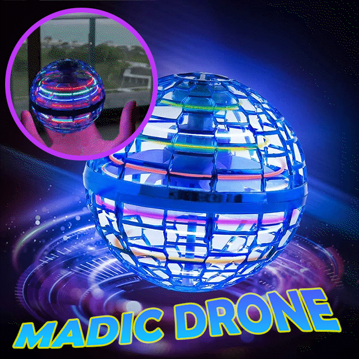 Madic Drone – Fly Orb Pro Flying Spinner Mini Drone Flying🛸 Gift for Kids 🎁 Sale 50%⚡